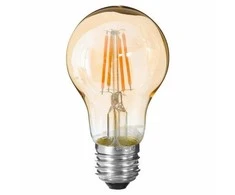 Atmosphera Style Dekoratyvinė LED lemputė gintaro atspalvio, energiją taupanti dizainerio stiliaus LED lempa