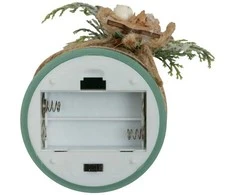 Atmosphera Dekoratyvinė LED parafino žvakė, 10 cm