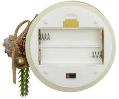 Atmosphera Dekoratyvinė LED parafino žvakė, 10 cm