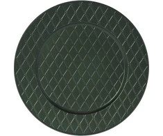 Home Styling Collection Dekoratyvinis lėkščių stovas, Ø 33 cm, žalias