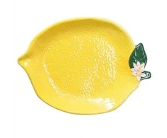 Home Styling Collection Decorative plate with fruit motif SYRO, 25 x 18 x 3 cm
