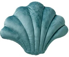 Home Styling Collection Decorative shell-shaped pillow MORNI, 43 x 33 cm