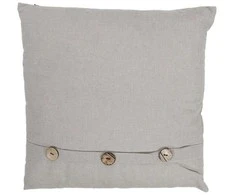 Home Styling Collection Dekoratyvinė pagalvė su didelėmis sagomis, 45 x 45 cm