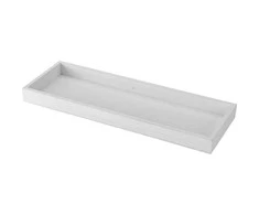 Home Styling Collection Dekoratyvinis padėklas, baltos sp., 14 x 40 cm