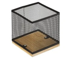 5five Simply Smart Bamboo Rašomasis staliukas, bambuko metalas, 10 x 10 x 10 cm