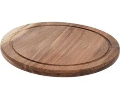 Excellent Houseware Akacijos medžio pjaustymo ir serviravimo lenta 25 cm