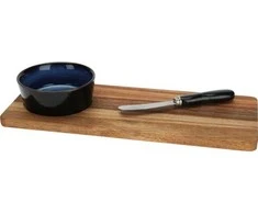Excellent Houseware Serviravimo lenta su dubeniu ir peiliu