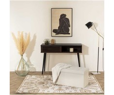 Atmosphera ottoman. sand color. 76 cm x 38 cm x 38 cm