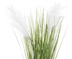 Atmosphera Dirbtinė dekoratyvinė žolė cementiniame vazone, aukštis 70 cm