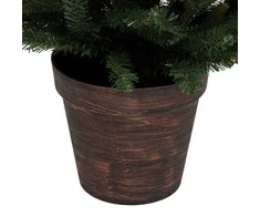 Fééric Lights and Christmas Dirbtinė eglutė cementiniame vazonėlyje, 150 cm