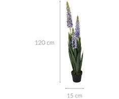 Home Styling Collection Dirbtiniai lubinai vazonėlyje, 120 cm