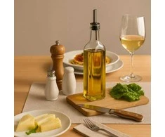 Dispenser for olive, vinegar, glass bottle, 500 ml, ZELLER