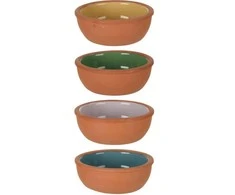 Excellent Houseware Keramikiniai ramekinai 10,5 cm, 140 ml, 4 vnt.