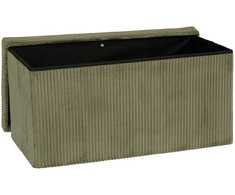 atmosphera OTTOMAN DOUBLE CHAKI ARUM 76X38X38CM