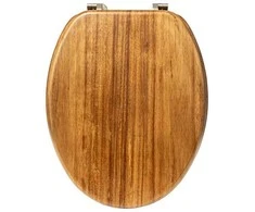 5five Simply Smart ACACIA medinė tualeto sėdynė, 46,5 x 37,3 x 6,4 cm