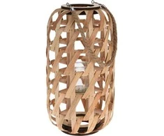 Home Styling Collection Medinis žibintas, minimalistinė pynė ir virvelė