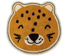 Atmosphera LEOPARD vaikiškas kilimėlis, Ø 90 cm