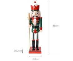 Home Styling Collection Spragtukas, pušies medžio figūrėlė, 38 cm