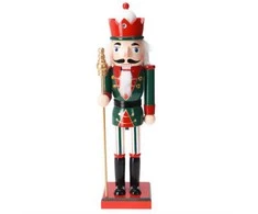 Home Styling Collection Spragtukas, pušies medžio figūrėlė, 38 cm