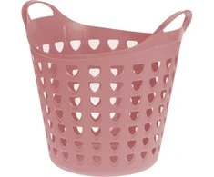 Storage Solutions Lankstus plastikinis skalbinių krepšys, 26 l