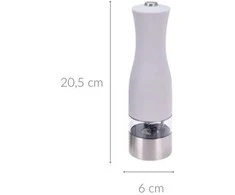 Excellent Housware Elektrinis pipirų malūnas su reguliuojamu malimo storiu, Ø 6 cm