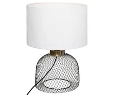 Atmosphera Lamp Stalinė lempa EMIE su baltu gaubtu