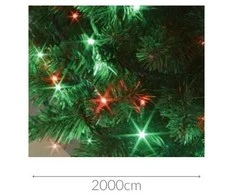 Fééric Lights and Christmas Išoriniai žibintai, raudoni, žali, 200 lempučių
