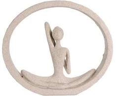 Home Styling Collection Figūrėlė joga, aukštis 19,5 cm