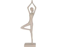 Home Styling Collection Figūrėlė joga Vrksasana, aukštis 40 cm