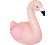 Atmosphera Lamp Baterija veikianti naktinė flamingo lempa, aukštis 14 cm