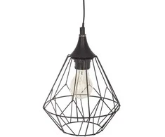 Atmosphera FLAVE pendant lamp, 19 x 27 cm, industrial