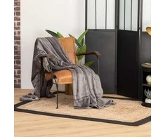 Atmosphera Fleece antklodė UNI 180 x 230 cm, spalva juoda