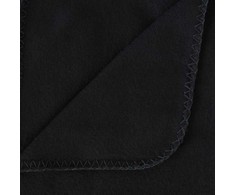 Atmosphera Fleece Minkšta juoda vilna antklodė, užvalkalas ant lovos, pledas ant lovos, pledas ant sofos, lovatiesė, antklodė, juoda antklodė, lovatiesė
