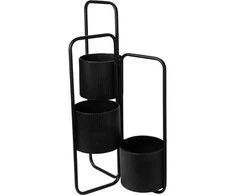 Home Styling Collection Gėlynas metalinis GĖLĖ, 3 lygių, 57 cm