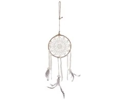 Atmosphera FOLK Wall Dream Catcher, Ø 16,5 x 56 cm, smėlio spalvos
