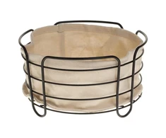 Secret De Gourmet Food Basket, Bread Basket, Diameter 20 cm, rusvai gelsvas
