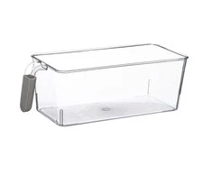 5five Simply Smart Maisto indas šaldytuvui + rankena, 30x12x11 cm, skaidrus