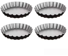 5five Simply Smart Metalinės tartletės formelės Ø 12 cm, 4 vnt.