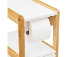 Frame NATUREO siaura tualetinio popieriaus spintelė, bambuko rėmas