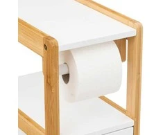 Frame NATUREO siaura tualetinio popieriaus spintelė, bambuko rėmas