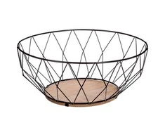 5five Simply Smart Fruit basket, metal, Ø 28 cm
