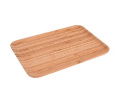 Excellent Houseware Bamboo Vaisių serviravimo padėklas, 33x23 cm, bambukas