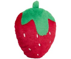 FRUITY braškių formos pagalvė, 40 x 40 cm