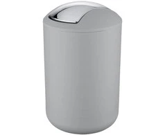 Garbage basket BRASIL Pilkas, pilkas - 6,5 l, WENKO