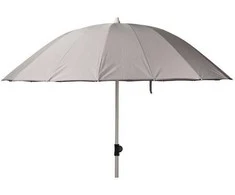 Probeach Sodo Parasolė Reguliuojama 190 cm Pilka