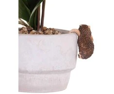 ProGarden Pakabinamo vazono dekoracija Linksmas gyvūnas, polirezinas, 9 x 4,5 x 8 cm