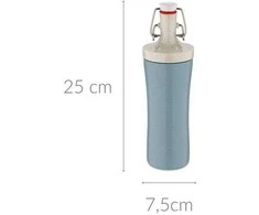 PLOPP TO GO vandens butelis, sandarus kamštis, 425 ml, KOZIOL