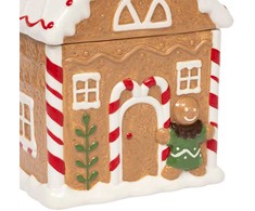 Atmosphera Gingerbread house-shaped cookie jar, 1.5 l