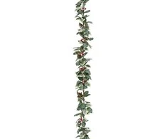 Atmosphera Alyvos lapų girlianda, 180 cm