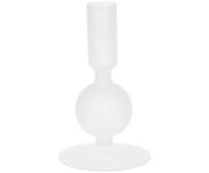 Home Styling Collection Stiklinė žvakidė ant kojos, 14 cm